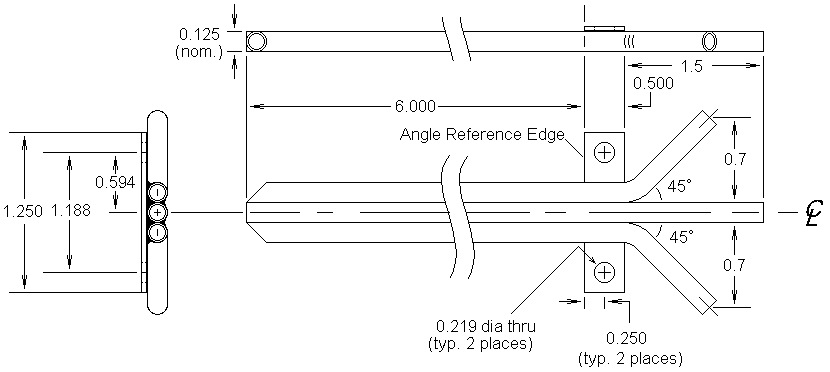 The Type A Probe is made of the highest quality stainless steel capillary tubing machined and assembled to precise tolerances and polished to a high luster